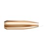 Nosler AccuBond 7mm Spitzer Boat Tail bullets feature a white polymer tip for accuracy, a tapered copper alloy jacket for penetration, and a proprietary bonding process for reliability.