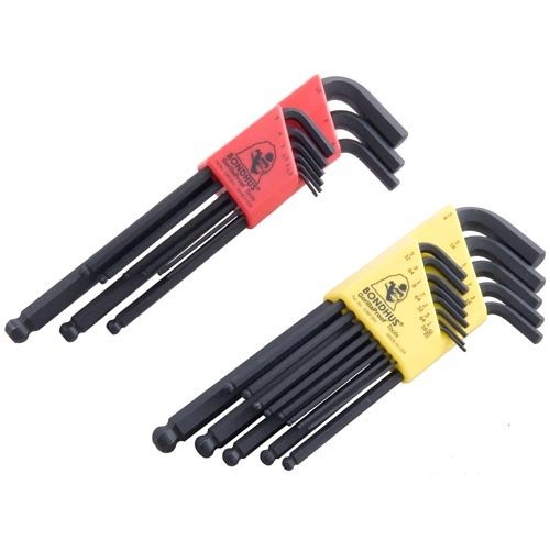 Bondhus BallDriver® Hex Key L-Wrench Sets offer durable, precision tools with ball-end design for 25° angled entry, ideal for tight spaces and firearm maintenance.