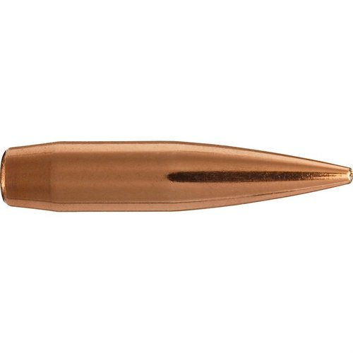 Berger VLD Target 22 Caliber bullets offer superior flat shooting, reduced drag, less wind-drift, and high retained velocity, perfect for long-range competition.