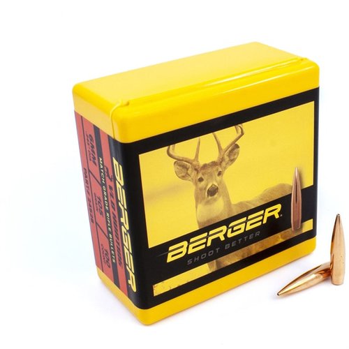 Discover unparalleled accuracy with Berger's VLD TARGET 6MM (0.243") 105GR VLD Boat Tail Bullets, designed for precision shooting and exceptional performance.