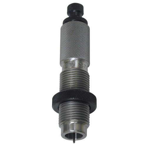 Redding's Full Length Sizing Die for 223 Remington ensures precise sizing of the cartridge, including neck and body, with included decapping assembly and expander ball.