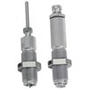 Hornady Custom Grade 2-Die set offers precise machining for accurate reloading, easy adjustments, and a lifetime guarantee against wear. Includes sizing and seating dies.