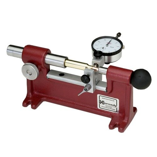 Hornady Lock-N-Load Concentricity Tool helps hand loaders identify and eliminate bullet runout, ensuring precision with easy setup and fine-tuning for better accuracy.