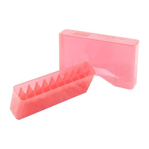 MTM CASE-GARD J-20 ammo boxes are made of indestructible polypropylene, fitting easily in pockets and keeping your special loads organized and secure.