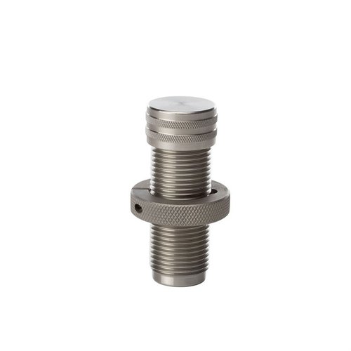 Generation II Expander Dies ensure precise mandrel capture, allowing for optimal case neck alignment, made from stainless steel with a secure split lock ring.