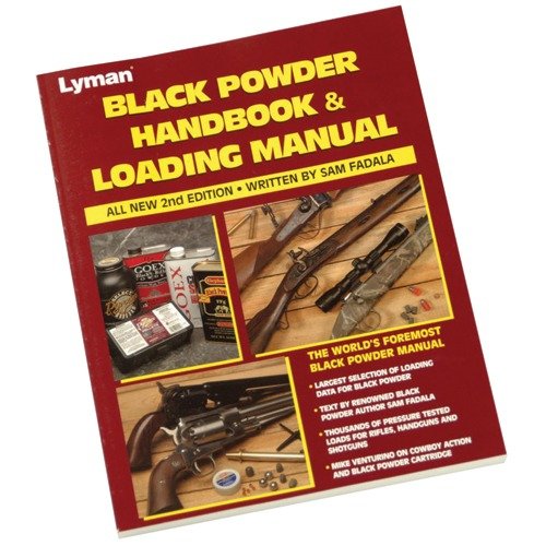 Lyman's Black Powder Handbook 2nd Edition offers comprehensive data on black powder cartridges, loads, and maintenance, making it essential for enthusiasts.
