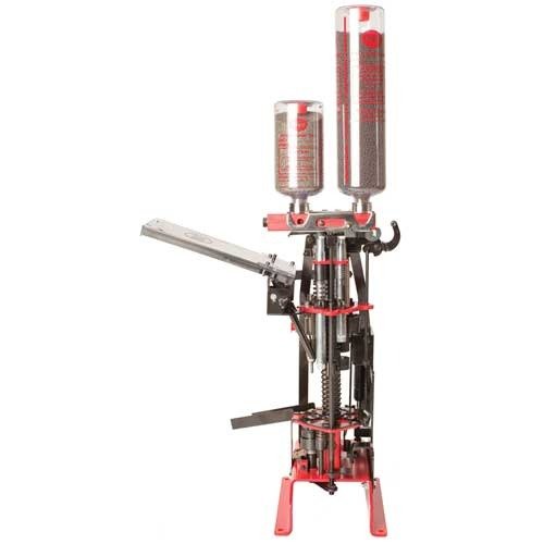 MEC 9000HN is a hydraulic shotshell reloader with automatic indexing and ejection, making reloading faster and easier at all six stations.