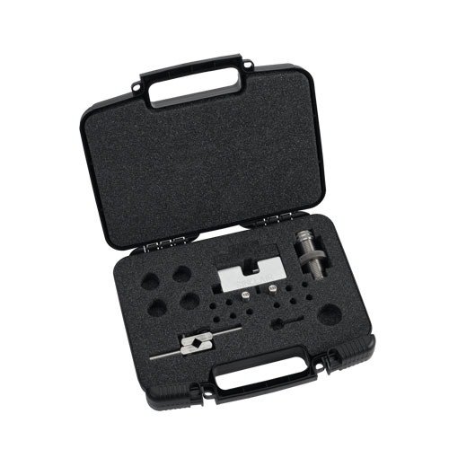 NT-1000 Neck Turning Kit offers precision with a Standard Neck Turning Tool, stainless steel mandrels, and a convenient case for all your neck turning needs.