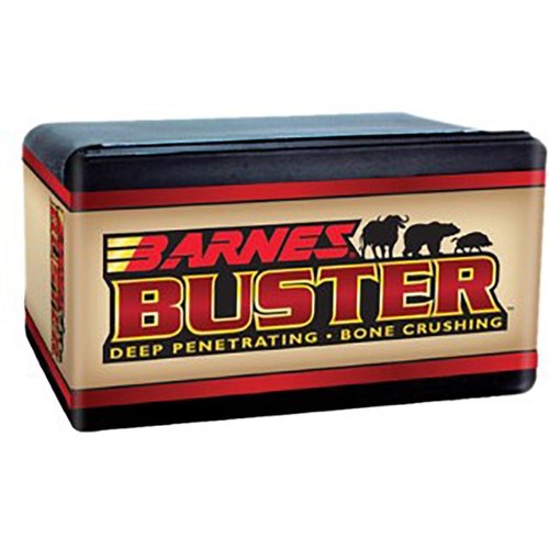 BARNES BUSTER BULLETS 454 Casull (0.451") FN FB 325gr provide exceptional accuracy and stopping power, perfect for hunting and self-defense applications.