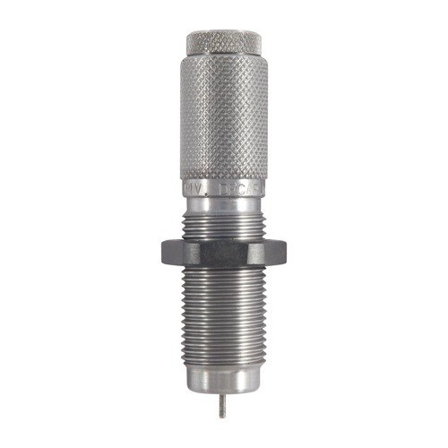 UNIVERSAL DECAPPING DIE from LYMAN allows easy decapping of primers without neck sizing, perfect for military crimped primers, and fits calibers 22-45.