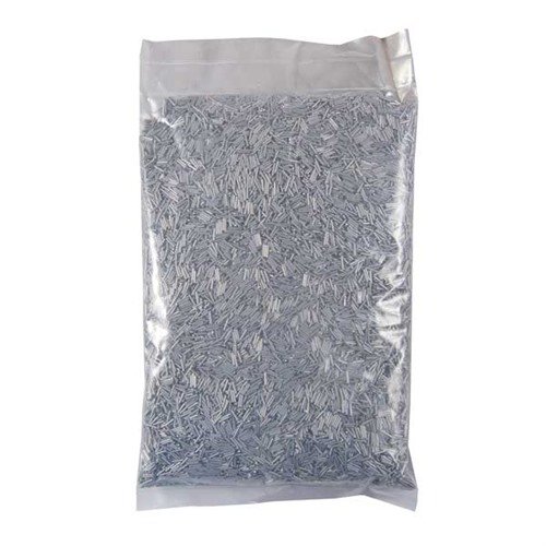 5 lbs. of durable stainless steel media effectively cleans tarnished brass cases inside and out, including primer pockets, without wear or need for renewal.