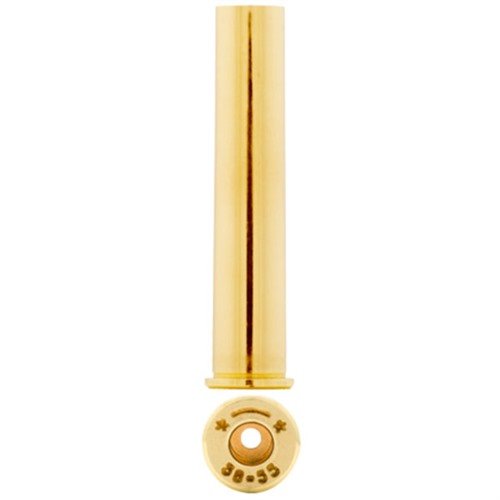 Starline 38-55 Winchester Brass offers top-quality, straight wall brass favored by professional shooters, packaged in convenient 100 count bags for precision reloading.