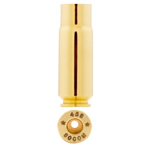 Starline 458 SOCOM Brass offers premium quality straight wall brass in 100 count bags, trusted by top shooters for consistency and performance.