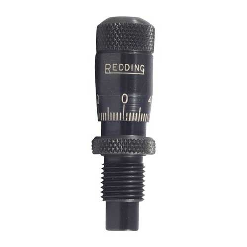 Redding VLD Bullet Seating Micrometers ensure precise, repeatable bullet seating to within 1/1000th of an inch, enhancing accuracy for discerning handloaders.
