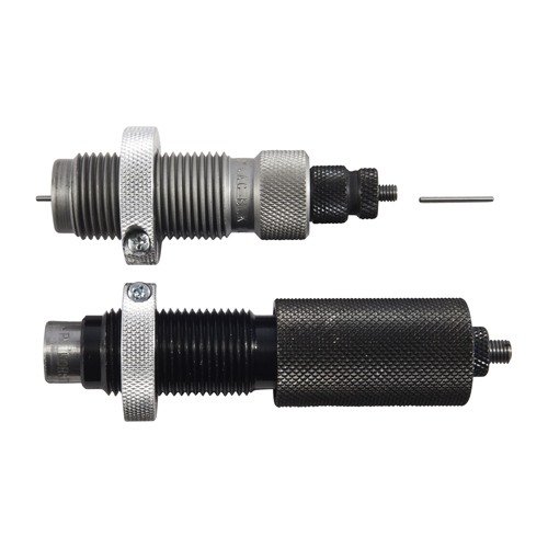 Forster full length die set ensures precise concentric rounds with high-quality steel, hand polishing, and E-Z case neck expander for reliable reloading.