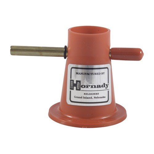 Hornady's Powder Trickler offers precise powder dispensing for consistent charges, featuring a no-tip base and easy operation, perfect for your powder scale.