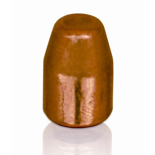 Berrys 38/357 125GR Flat Point bullets feature 100% pure copper plating to minimize lead exposure and fouling, offering great performance at an affordable price.