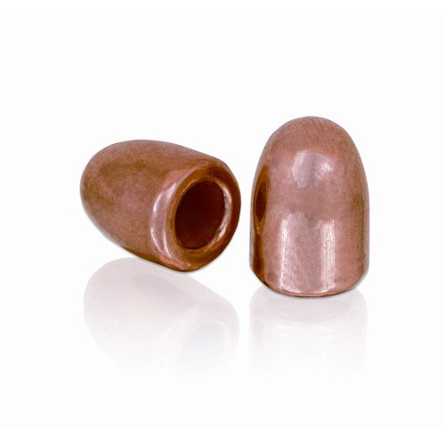 Berry's 45 Caliber Bullets feature 100% copper plating to minimize lead exposure and fouling, offering a cost-effective alternative to jacketed projectiles.