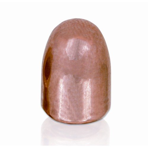 Berry's 45 Caliber 230gr Round Nose bullets feature 100% copper plating to minimize airborne lead and fouling, offering a cost-effective alternative to jacketed projectiles.