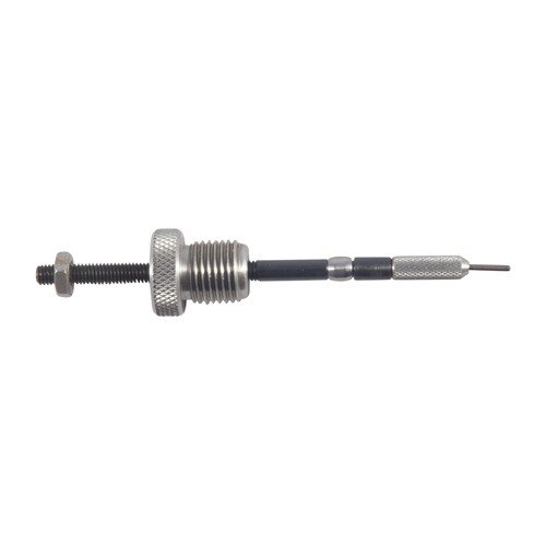 Lyman's Deluxe Carbide Expander/Decap Rod enhances your dies with a carbide button for easier neck sizing, reduced case stretching, and extended case life.