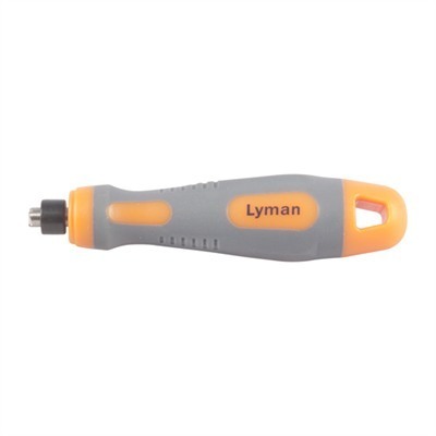 Lyman's Primer Pocket Uniformers ensure a clean, uniform primer pocket and flash hole, featuring an ergonomic handle and SAAMI-compliant depth for consistent ignition.