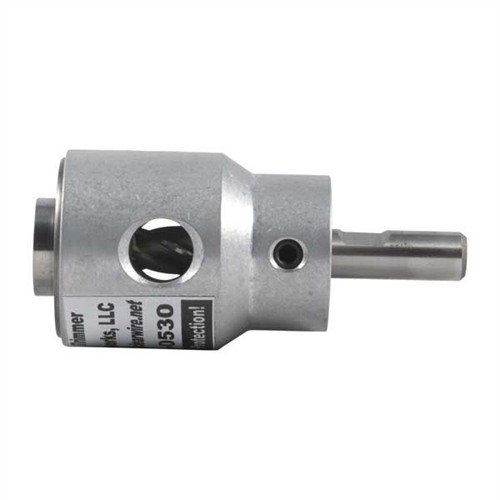 LITTLE CROW GUNWORKS trimmer efficiently trims 8-10 cases/min with your electric drill, featuring durable construction and a precise adjustable cutter.