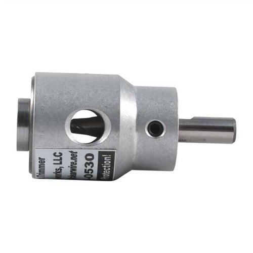 LITTLE CROW GUNWORKS World's Finest Trimmer for 308 Winchester quickly trims cases with ease using an electric drill, achieving 8-10 cases per minute!