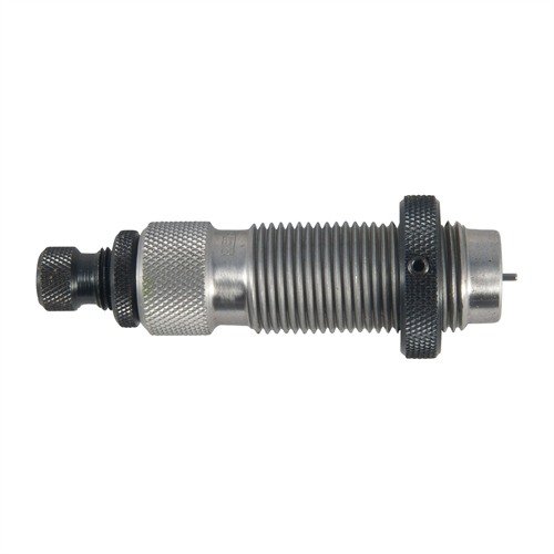 Redding's 300 AAC Blackout Full Length Sizing Die ensures precise sizing of your cartridge's neck and body, featuring a decapping assembly and expander ball.