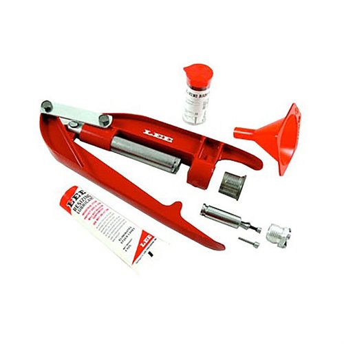 Lee Breech Lock Hand Press Kit offers portable reloading with no bench setup, perfect for apartments or ranges, includes essential tools for reloading.