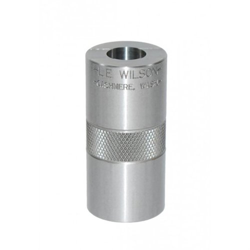 WILSON CASE GAGE ensures precise headspace measurement and prevents brass oversizing, making it essential for accurate reloading of 7.5x55mm Swiss cartridges.