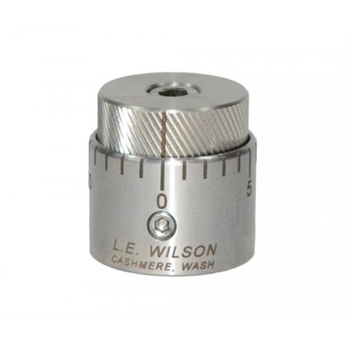 Micro-Adjustable Bullet Seater Cap allows precise .001