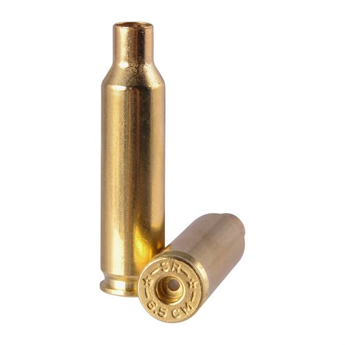 Starline 6.5 Creedmoor Small Primer Pocket brass ensures reliable ignition, improved pressure handling, and reduced risk of decapping pin breakage for enhanced reloading.