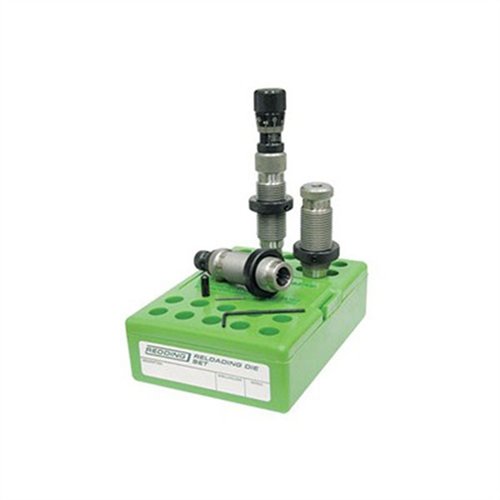 Redding Competition Bushing Neck Die Set offers precision neck sizing, body resizing, and a floating bullet seater for optimal cartridge alignment and performance.