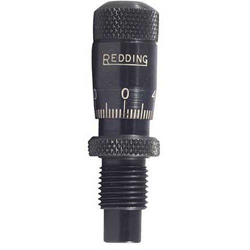 Redding's #9 Standard Bullet Seating Micrometer offers unmatched precision for handloaders, ensuring bullet seating depths within 1/1000th inch for world-record accuracy.