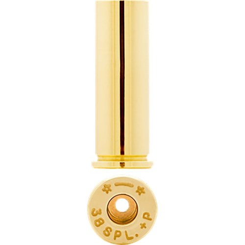 Starline 38 SPECIAL +P BRASS offers reliable performance with +P pressures, featuring top-quality brass for optimal load segregation and durability.
