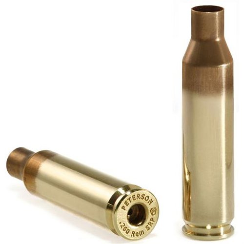.260 Remington Brass from Peterson Cartridge offers precision, consistency, and options for large or small primer pockets, ensuring improved ignition and higher velocities.