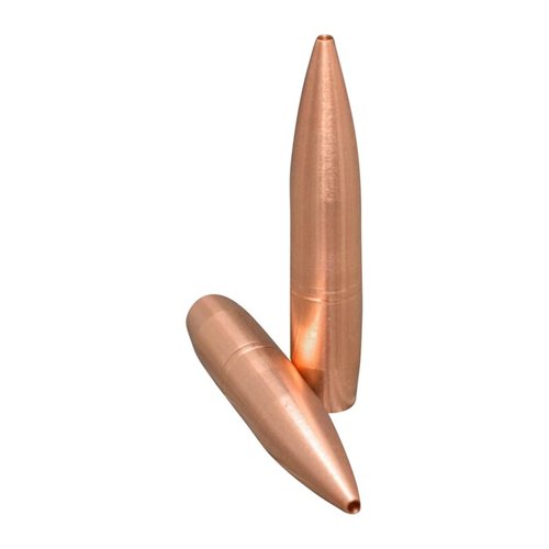 Cutting Edge 6MM MTAC bullets offer high BC, lead-free solid copper construction, SealTite™ band for reduced fouling, and are designed for precision target shooting.
