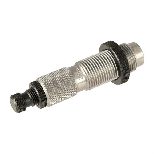 Redding's 6.5 PRC Full Length Sizing Die ensures precise cartridge sizing, featuring a decapping assembly and expander ball for optimal performance.