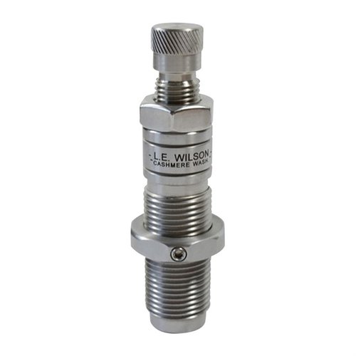 L.E. Wilson Bushing Full Length Die offers precise neck tension control, durable heat-treated steel, and interchangeable bushings for optimal reloading accuracy.
