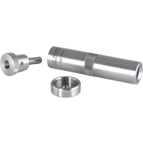 L.E. Wilson's chamber type bullet seater ensures precise bullet and case alignment, delivering unmatched accuracy for benchrest shooters with 300 PRC.