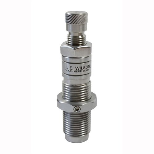 L.E. Wilson Bushing Full Length Die offers precise neck tension adjustment, durable heat-treated steel, and interchangeable bushings for optimal reloading performance.