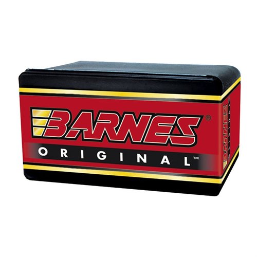 Barnes Originals 30 Caliber bullets feature thick copper jackets for reliable expansion, deep penetration, and retain 70-90% weight to secure your big game trophy.