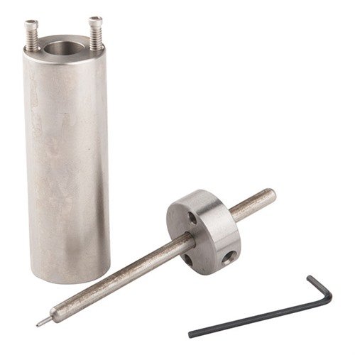 L.E. WILSON Stainless Neck Sizing Die Blanks allow precise neck sizing control, enhance concentricity, prolong brass life, and include a decapping rod.