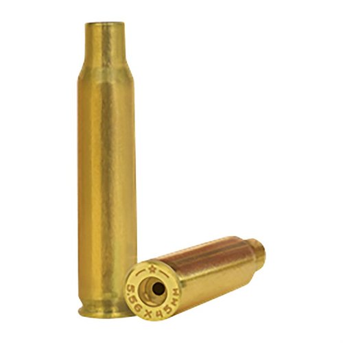 Starline's 5.56x45mm NATO brass offers enhanced durability, safe use in .223 and 5.56 chambers, and reliable performance for your centerfire ammunition needs.