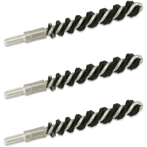 Bore Tech's Proof-Positive Nylon Bore Brushes feature double the bristles for superior cleaning, non-brass cores to prevent fouling, and a shorter length for easier use.