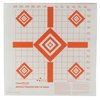 REDFIELD SIGHT-IN TARGETS make sighting-in scopes easier with bold 90° lines, a 1" grid for windage and elevation, and a brilliant fluorescent orange color.