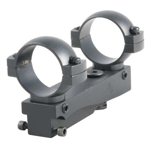 Upgrade your Mosin Nagant with this no-drill aluminum mount, fitting M91/30 and M91/59, allowing for long eye relief scopes with sturdy steel rings.