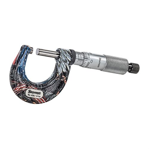 Starrett American Pride Outside Micrometers offer precise 0.0001