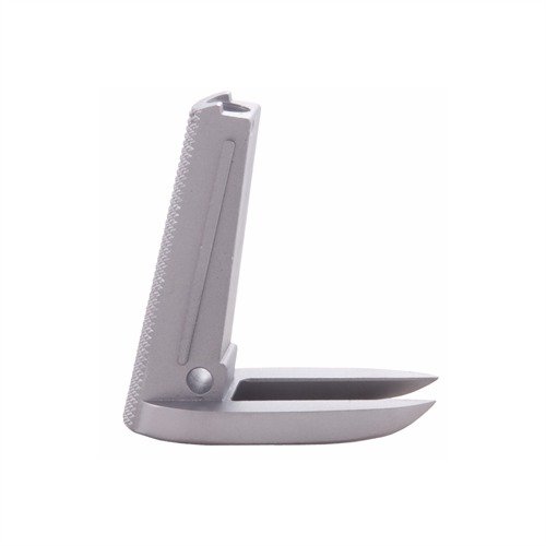 Upgrade your 1911 with the Smith & Alexander mainspring housing featuring an extra-wide magwell for faster reloads and a sleek design that matches slim grips.