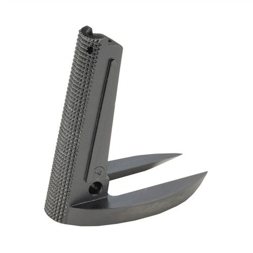 Zvětšený mag well a mainspring housing pro rychlejší výměnu zásobníků, lepší úchop a kontrolu zpětného rázu. Snadná instalace a instrukce součástí.